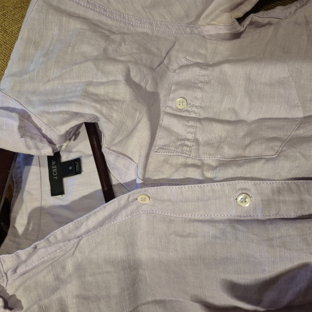 J. Crew Men's Light Purple Shirt